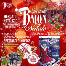 Natale al Balon mercantino vintage più grande di Torino